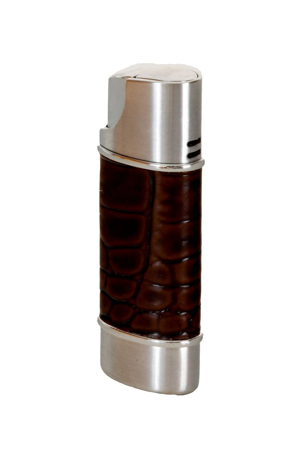 Brizard & Co. Croco Pattern Tobacco Nano Single Torch Lighter 3 Brizard & Co. Croco Pattern Tobacco Nano Single Torch Lighter