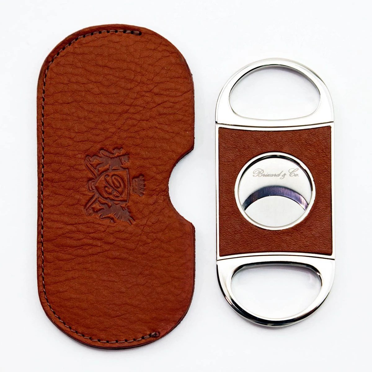 Brizard & Co Double Guillotine Series II Dakota Tan Cigar Cutter 3 Brizard & Co Double Guillotine Series II Dakota Tan Cigar Cutter