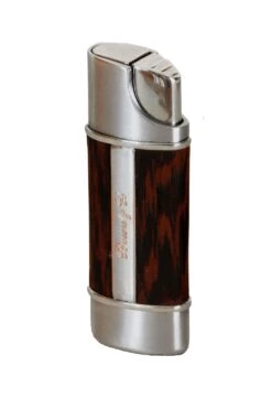 Brizard & Co Exotic Wenge Wood Nano Single Torch Lighter