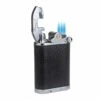 Brizard & Co. Gatsby Dakota Black Leather Triple Torch Flame Table Lighter 2 Brizard & Co. Gatsby Dakota Black Leather Triple Torch Flame Table Lighter -cigar lighter store brizard co gatsby black leather table lighter 27