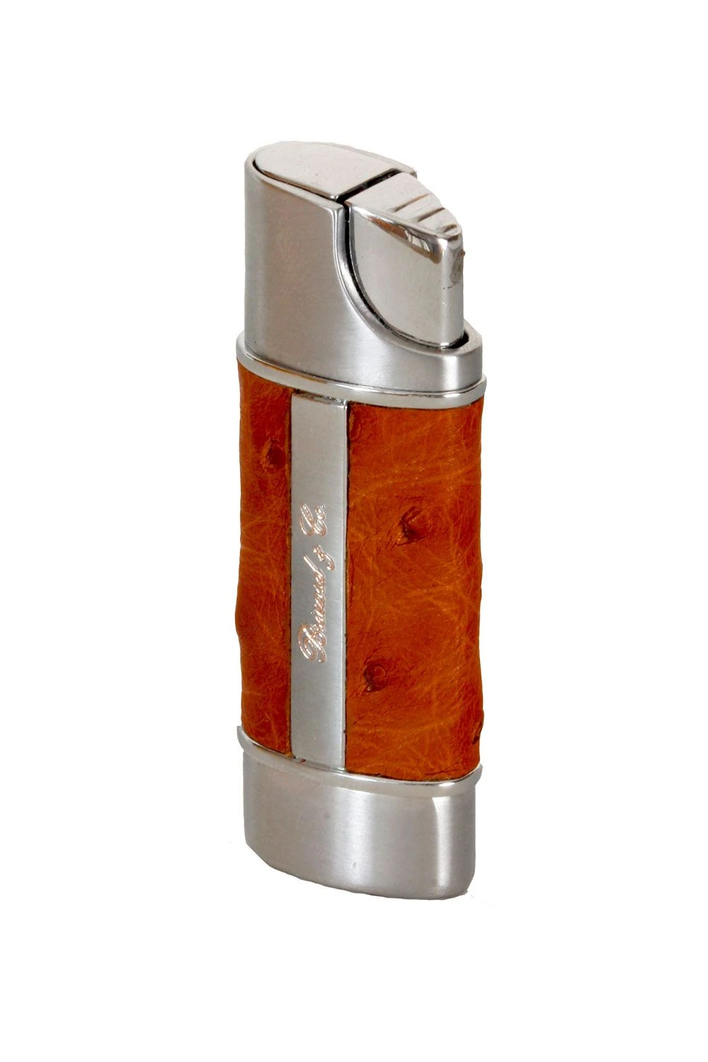 Brizard & Co Genuine Leather Cognac Nano Single Torch Lighter 3 Brizard & Co Genuine Leather Cognac Nano Single Torch Lighter