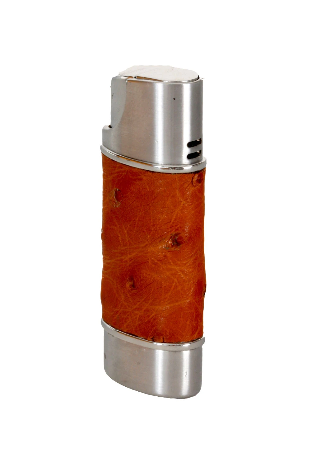 Brizard & Co Genuine Leather Cognac Nano Single Torch Lighter 4 Brizard & Co Genuine Leather Cognac Nano Single Torch Lighter - Image 2
