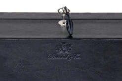 Brizard & Co Sunset Black & Zebrawood Airflow Humidor -cigar lighter store brizard co sunset black zebrawood airflow humidor 95