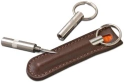 BrizardTrilogy Cigar Punch With Sunrise Coffee Leather Pouch - Made In USA