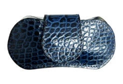 Brizard & Co. V Cutter With Pouch - Croco Indigo -cigar lighter store brizard co v cutter with pouch croco indigo 70