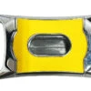 Brizard & Co. V Cutter With Pouch - Racing Black And Yellow -cigar lighter store brizard co v cutter with pouch racing black and yellow 81