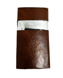 Brizard & Co Venezia Single Jet Flower Flame Lighter - Antique Saddle