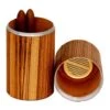 Brizard Cylinder Desktop Humidor Exotic Zebrawood - Made In The USA -cigar lighter store brizard cylinder desktop humidor exotic zebrawood made in the usa 53