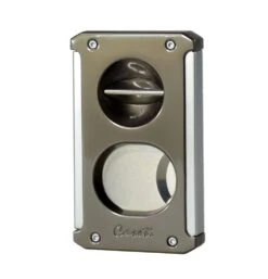 Caseti Trident Cigar Cutter 3-in-1 - Gunmetal -cigar lighter store cacu140gp 53