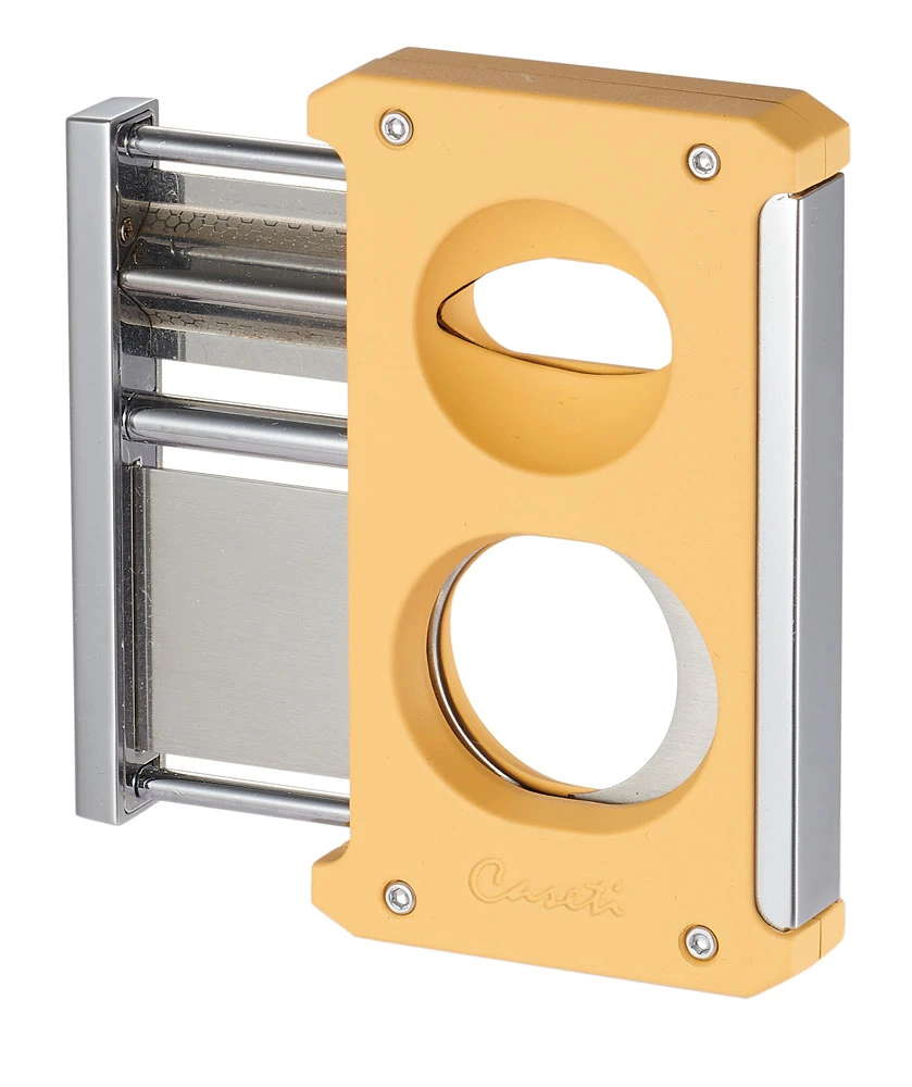Caseti Trident Cigar Cutter 3-in-1 - Yellow 4 Caseti Trident Cigar Cutter 3-in-1 - Yellow - Image 2