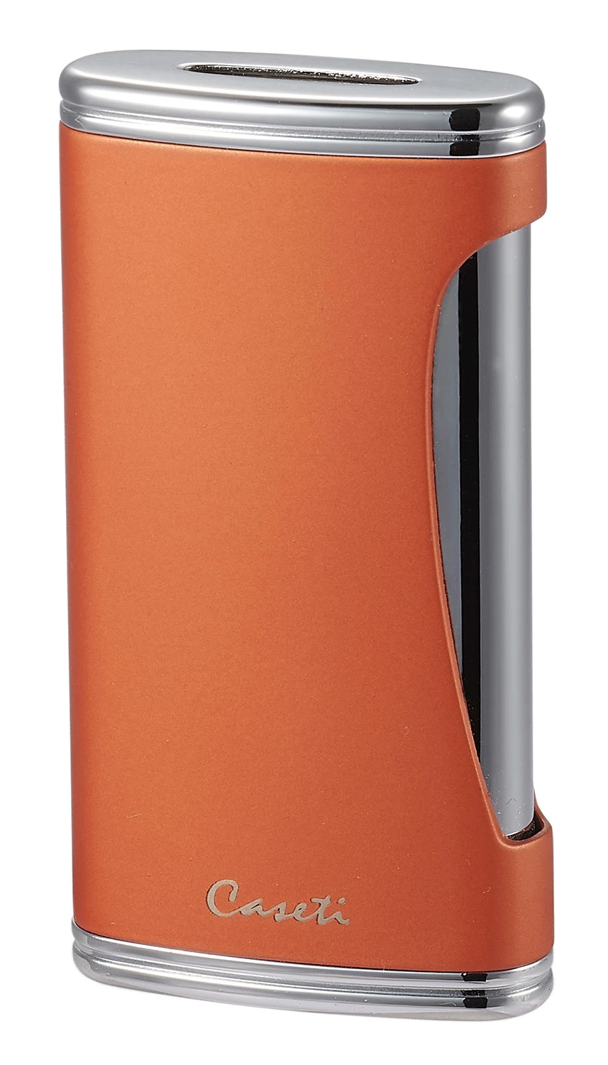 Caseti BigFlat Burnt Orange Cigar Lighter 3 Caseti BigFlat Burnt Orange Cigar Lighter