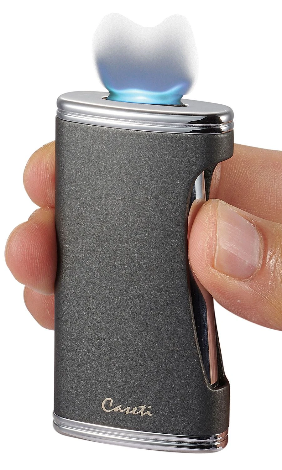 Caseti BigFlat Gray Cigar Lighter 3 Caseti BigFlat Gray Cigar Lighter