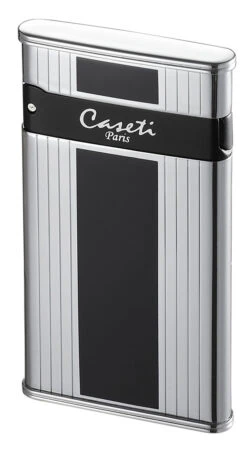Caseti Flaco Black Panel Ultra-thin Torch Flame Cigar Lighter