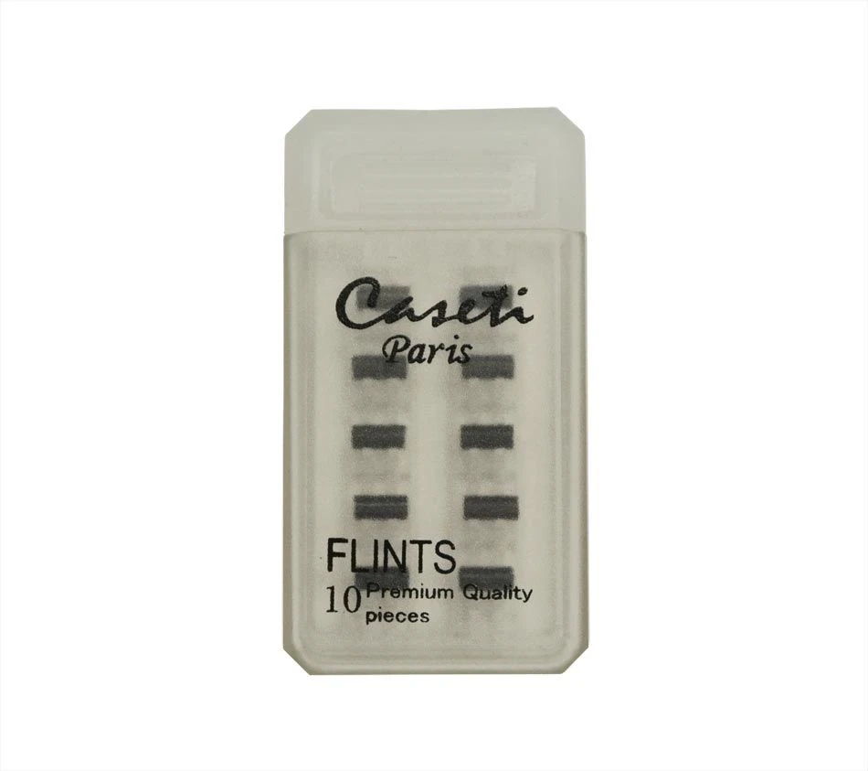 Caseti Flint Pack Of 10 Premium Quality Flints- Universal Size 3 Caseti Flint Pack Of 10 Premium Quality Flints- Universal Size