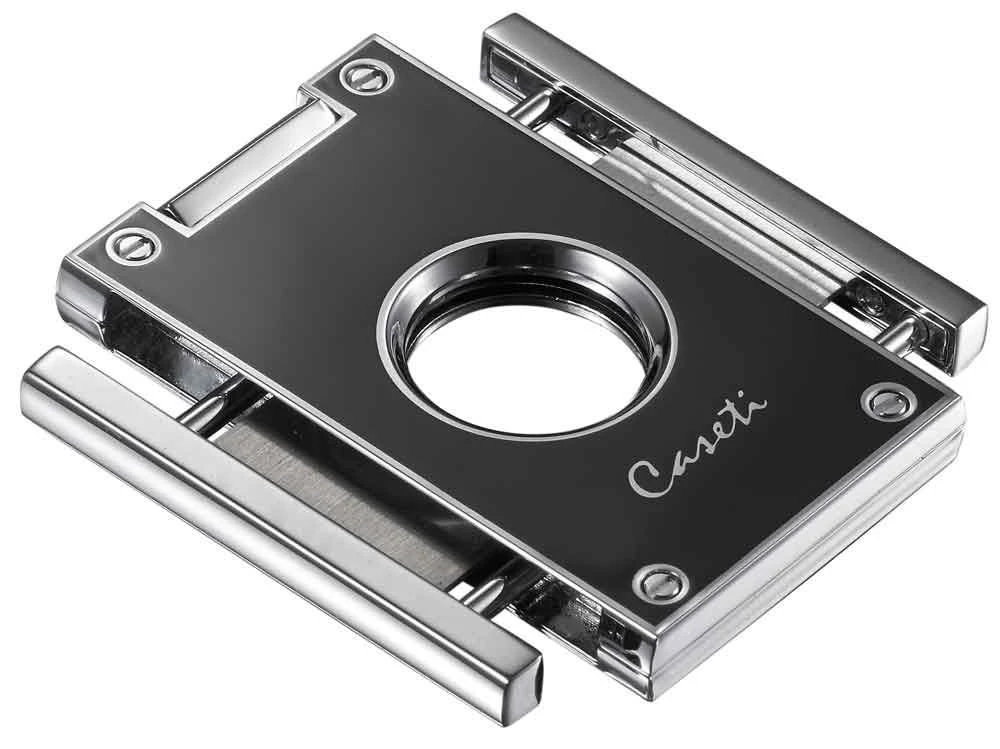 Caseti Kukri Double Guillotine Cigar Cutter - Black Lacquer 4 Caseti Kukri Double Guillotine Cigar Cutter - Black Lacquer - Image 2
