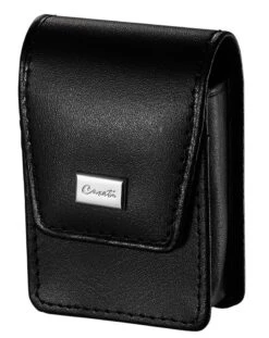 Caseti Americano Soft Black Leather Lighter Case