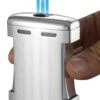 Caseti Sparta Triple Jet Flame Cigar Table Lighter - Chrome Lines 1 Caseti Sparta Triple Jet Flame Cigar Table Lighter - Chrome Lines -cigar lighter store caseti sparta triple jet flame cigar table lighter chrome lines 74