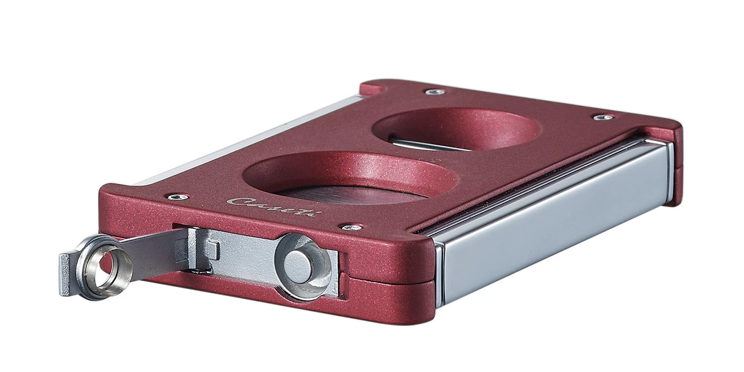 Caseti Trident X 3-in-1 Cigar Cutter - Burgundy 6 Caseti Trident X 3-in-1 Cigar Cutter - Burgundy - Image 4