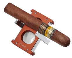 Caseti Trident X 3-in-1 Cigar Cutter - Burnt Orange -cigar lighter store caseti trident x 3 in 1 cigar cutter burnt orange 68