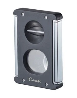 Caseti Trident X 3-in-1 Cigar Cutter - Matte Black -cigar lighter store caseti trident x 3 in 1 cigar cutter matte black 64
