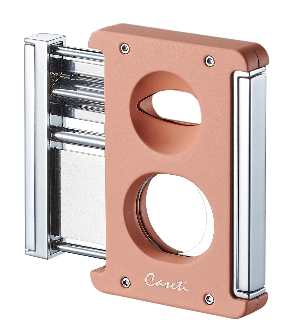 Caseti Trident X 3-in-1 Cigar Cutter - Salmon 4 Caseti Trident X 3-in-1 Cigar Cutter - Salmon - Image 2