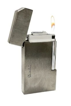 Caseti Windsor Traditional Flame Flint Lighter - Brushed Gunmetal 7 Caseti Windsor Traditional Flame Flint Lighter - Brushed Gunmetal -cigar lighter store caseti windsor traditional flame flint lighter brushed gunmetal 22