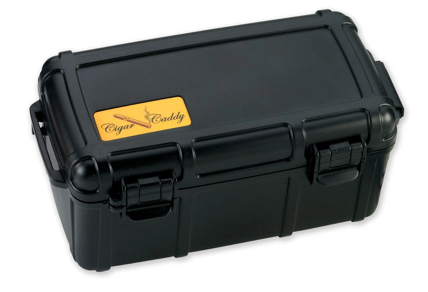 Cigar Caddy Fifteen Count Travel Humidor- Black 3 Cigar Caddy Fifteen Count Travel Humidor- Black