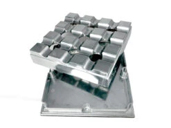 Club All Metal Cast Body Grid Design Ashtray -cigar lighter store club all metal cast body grid design ashtray 53