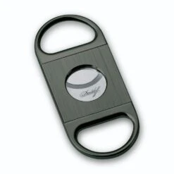 Davidoff Double Blade Cutter - Brushed Anthrazite