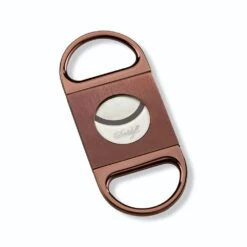 Davidoff Double Blade Cutter - Brushed Brown -cigar lighter store davidoff double blade cutter brushed brown 53