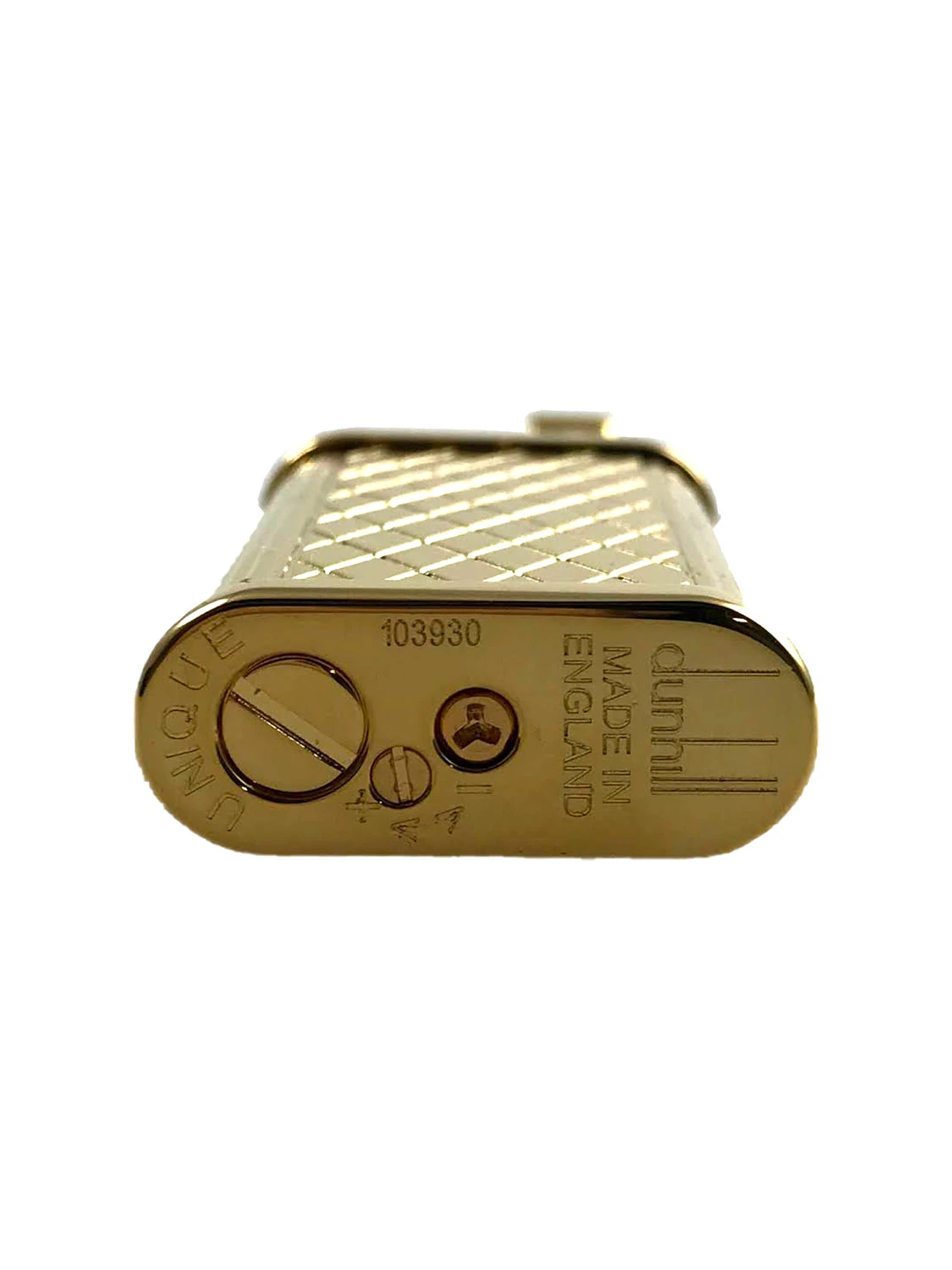 Dunhill Unique Crosspatch Gold Plated Cigar Lighter 5 Dunhill Unique Crosspatch Gold Plated Cigar Lighter - Image 3