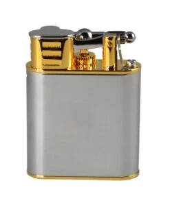 Dunhill Unique Turbo Palladium & Gold Lighter -cigar lighter store du21frt1071049tu 52