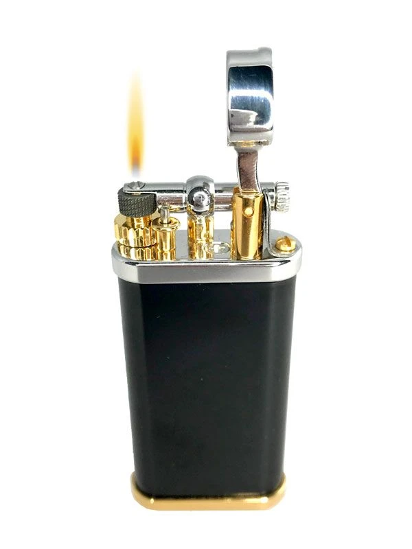 Dunhill Unique Black Lacquer With Gold Lighter 5 Dunhill Unique Black Lacquer With Gold Lighter - Image 3