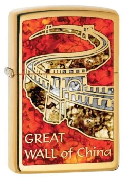 Great Wall Of China Windproof Zippo Lighter
