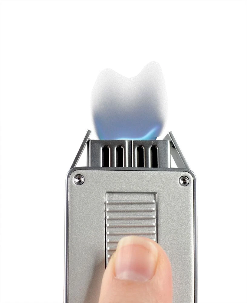 Porsche Design Spacecraft Silver Flat Flame Lighter 4 Porsche Design Spacecraft Silver Flat Flame Lighter - Image 2