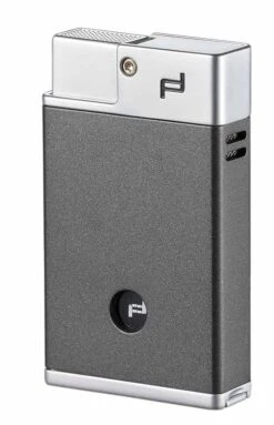 Porsche Design Baden Double Torch Flame Lighter - Grey -cigar lighter store porsche design baden double torch flame lighter grey 106
