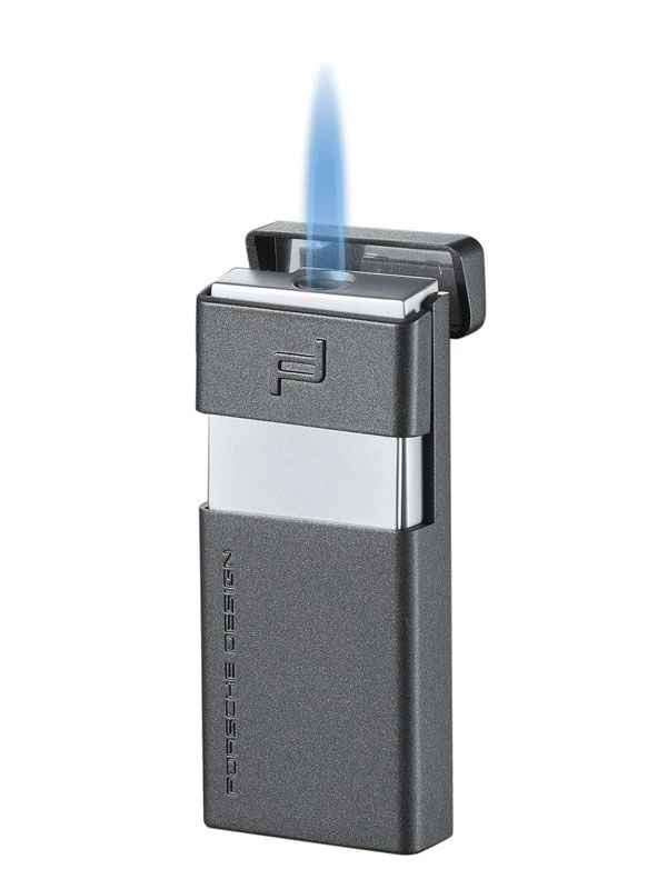 Porsche Design Eifel Torch Flame Lighter - Grey 3 Porsche Design Eifel Torch Flame Lighter - Grey