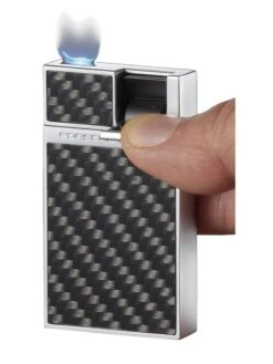 Porsche Design Heber Flat Torch Flame Lighter - Carbon Fiber -cigar lighter store porsche design heber flat torch flame lighter carbon fiber 98