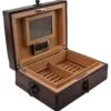 Small Hacienda Airflow Black Walnut Humidor - Holds 30-40 Cigars -cigar lighter store small hacienda airflow black walnut humidor holds 30 40 cigars 85