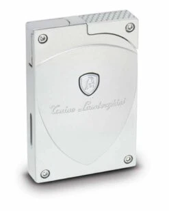 Tonino Lamborghini Lynx Butane Refillable Cigar Lighter - Silver Matte