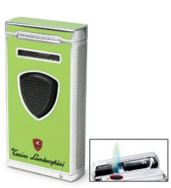 Tonino Lamborghini Pergusa Green Torch Flame Lighter -cigar lighter store tonino lamborghini pergusa green torch flame lighter 156