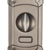Visol Ferris Gunmetal V Cut Cigar Cutter 2 Visol Ferris Gunmetal V Cut Cigar Cutter -cigar lighter store vcut423 53