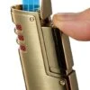 Visol Artdeco Brass Triple Torch Flame Cigar Lighter -cigar lighter store visol artdeco brushed gold triple torch cigar lighter 30