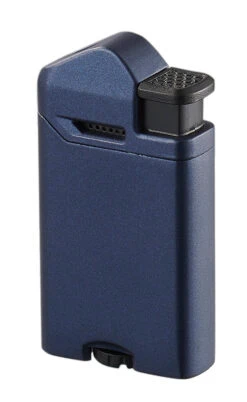 Visol Axis Flat Flame Torch Lighter - Indigo Blue -cigar lighter store visol axis flat flame torch lighter indigo blue 57