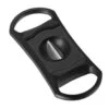 Visol Caspian Matte Black Wedge Cigar Cutter