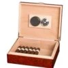 Visol Cedrik Polished Burl Finish 25 Cigar Humidor -cigar lighter store visol cedrik polished burl finish 25 cigar humidor 15