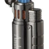 Visol Champ Gunmetal And Orange Triple Torch Cigar Lighter -cigar lighter store visol champ gunmetal and orange triple torch cigar lighter 40