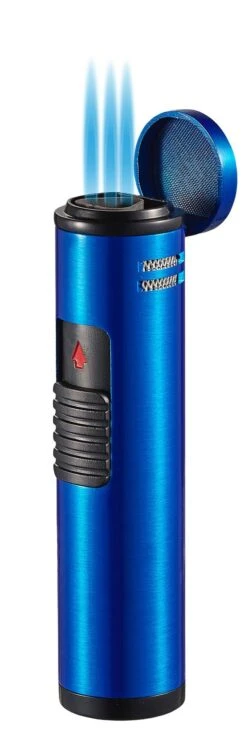 Visol Cobra Triple Flame Cigar Lighter - Blue -cigar lighter store visol cobra triple flame cigar lighter blue 66