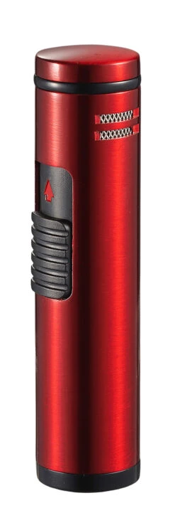 Visol Cobra Triple Flame Cigar Lighter - Red -cigar lighter store visol cobra triple flame cigar lighter red 81