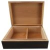 Visol Como Ebony Veneer Desktop Humidor - Up To 50 Cigars